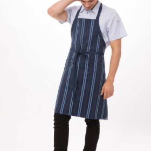 Chef Works Unisex Presidio Bib Apron (ab024) - Picture 3 of 4